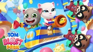 Talking Tom Blast Park: The New Blasting Adventure New Update 2023 - Android iOS Gameplay HD #1