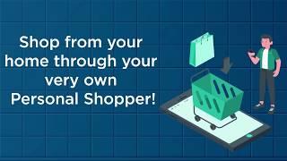 How to shop online via AllHome's Personal Shopper Service?