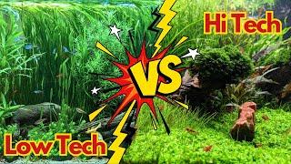 Whats better for YOU? | Hi tech or low tech planted aquarium