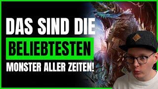 RANKING der 228 beliebten Monster aller Zeiten! Offizielles Ranking der Monster Hunter Community