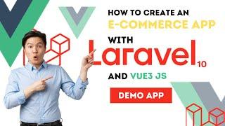 Fullstack E-commerce App: Laravel 10 & Vue.js 3 (Demo App)