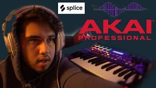 SAMPLING with AKAI pro MPK 225 | Making a beat in Logic Pro x