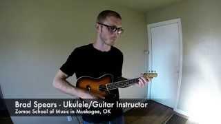 Brad Spears - Ukulele Instructor @ Zomac School of Music covers All of Me