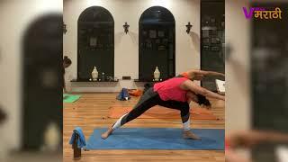 Prajakta Mali's ASHTANG YOGA & Fitness Routine | प्राजक्ता माळीचा अष्टांगयोगा क्लास  Full Live video