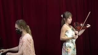 Ekaterina's violin Trinity exam