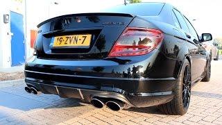 Decatted Mercedes-Benz C63 AMG iPE BRUTAL SOUNDS!