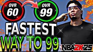 HOW TO HIT 99 OVERALL IN 1 DAY IN 2k25!! EASY & FASTEST METHOD!