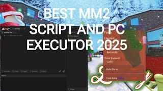 BEST MM2 SCRIPT AND PC EXECUTOR 2025 HAPPY NEW YEAR FREE SNOW TOKENS