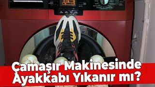 Çamaşır Makinesinde Ayakkabı Yıkayanlar Dikkat. Bol sirke Bol hijyen!