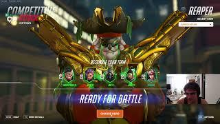 40 ELIMS! JAKE INSANE REAPER OVERWATCH 2 GAMEPLAY SEASON 9 TOP 500