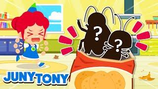 A Thief Who Stole Chips | Bugs at Home | Insect Songs for Kids | Kids Songs | JunyTony