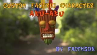 Custom Facerig Avatar: Aku-Aku Test