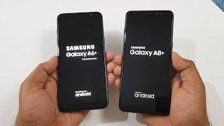 Samsung A6+ vs Samsung A8+ Speed Test !