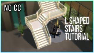 Sims 4 Tutorial - Split Level Stairs 2.0 | Kate Emerald