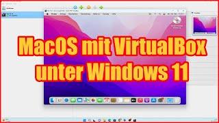 Mac OS 12 Monterey unter Windows installieren / nutzen | MacOS mit VirtualBox [Tutorial]