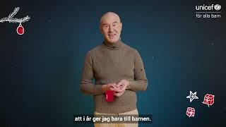 Årets julvärd 2024, Mark Levengood, är sedan länge UNICEF-ambassadör. I år ger han bara till barnen.