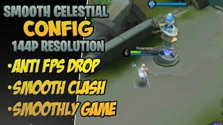 CONFIG!! ML Smooth Map CELESTIAL 144p | MOBILE LEGENDS