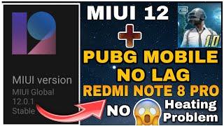 MIUI 12 PUBG MOBILE NO LAG + FIXED PING ISSUE REDMI NOTE 8 PRO MIUI 12 || PUBG MOBILE