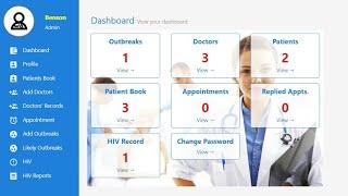 Hospital Management System in PHP MySQL with Source Code