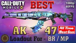 CODM Best AK 47 Loadout | AK 47 for BR & MP #codm