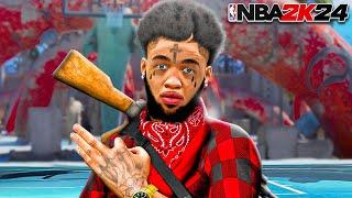 So I Joined A Gang On NBA 2K24 And We Took Over Park..