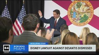 Disney's free speech lawsuit against Gov. Ron DeSantis dismissed but second lawsuit still pending