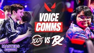 WE ELIMINATED PAPER REX | 100T Masters Voice Comms