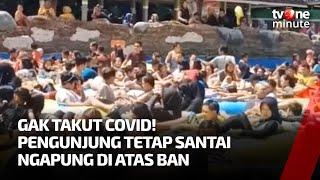 Viral! Asik Berkerumun di Kolam Renang Garut, Warganet: Omicron Ketawa Aja l tvOne Minute