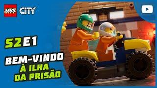 LEGO City Sem Limites | S2 E1 ‍️ | FUGA DE PRISÃO IMPOSSÍVEL - Só Com Acrobacias!