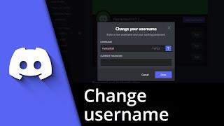 How to change Discord name | Discord change name  Tutorial