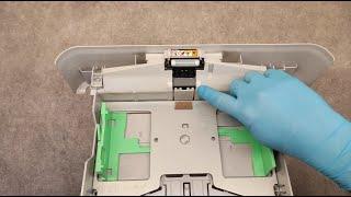 HOW TO REPLACE THE SEPARATION PAD ON BROTHER DCP-7055, DCP-7057, HL-2130, HL-2240, HL-2250, MFC-7240