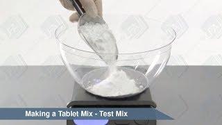 Making a Tablet Pill Mix - Making a Test Mix(How to make pills)