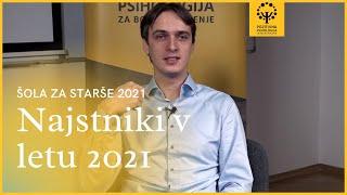 Staš Žnidar: Najstniki v letu 2021, Šola za starše