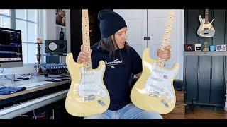 Fender Yngwie Malmsteen Custom Shop Stratocaster vs Regular YJM