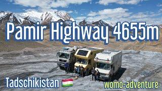 Pamir Highway Pass auf 4655m mit dem Vario / Bergdorf Alichur und Murghab EP 2