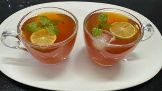 புத்துணர்ச்சியூட்டும் இதமான லெமன் டீ/Lemon tea /Best refreshing lemon tea/lemon tea recipe in Tamil