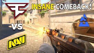 FAZE vs NAVI - INSANE COMEBACK|| LOSE to WIN || BLAST Premier Spring Final 2024