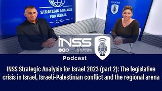 INSS Strategic Analysis (part 2): Legislative Crisis, Israeli-Palestinian Conflict & Regional Arena