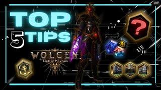 Top 5 Tips Wolcen Lords Of Mayhem