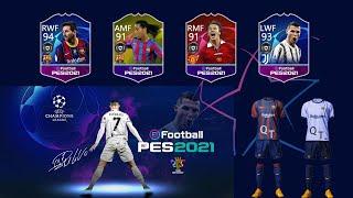 [03/06/21] PES 2021 Mobile V5.4.0 UEFA Champions League Patch New Barcelona 21-22 Kit And  Obb File