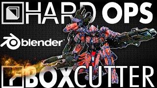 Hard Ops & Box Cutter - Two Powerhouse Blender 3D Modelling Add-Ons