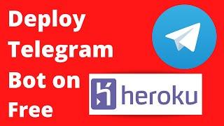Deploy Telegram Bot on Heroku | Deploy Flask App to Heroku | Telegram and Heroku