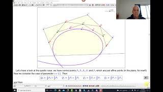 The midpoint hierarchy and dynamics on a de Casteljau Bezier polygon | Alg Calc and dCB Curves 10