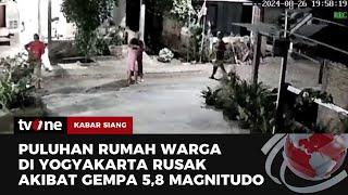 Dampak Gempa Magnitudo 5,8 yang Guncang Yogyakarta | Kabar Siang tvOne