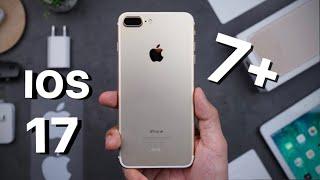 New update for iPhone 7+ (IOS 17) || How to update iPhone 7Plus on ios 17
