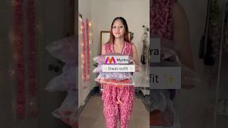 Myntra diwali outfit #myntra #Diwali outfits #youtubeindia