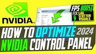  How to Optimize Nvidia Control Panel For GAMING & Performance The Ultimate GUIDE 2024 *NEW* 