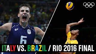 Italy vs. Brazil – Throwback Moments Rio Volleyball Final!