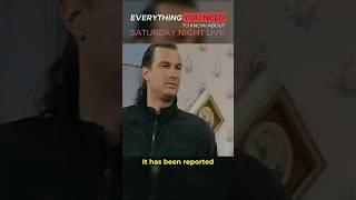 SNL's Worst Host Ever: Steven Seagal