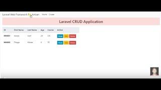 Laravel CRUD Application - Full Project